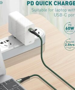 کابل تبدیل فست شارژ Ldnio LC101 Type-C To Type-C PD 65W 1m