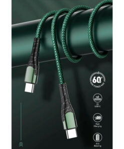کابل تبدیل فست شارژ Ldnio LC101 Type-C To Type-C PD 65W 1m