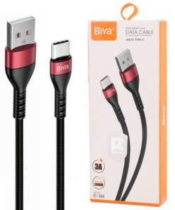 کابل تایپ سی فست شارژ Biva C-16T 3A 1.2m