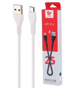 کابل کوتاه میکرو یو اس بی Lonark LPC11A 2.1A 25cm