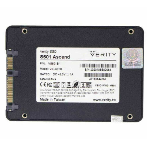 حافظه SSD وریتی Verity Ascend S601 256GB