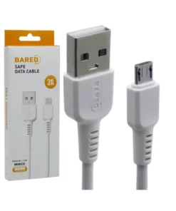 کابل شارژ BARED مدل MicroUSB ویژگی تمام مس