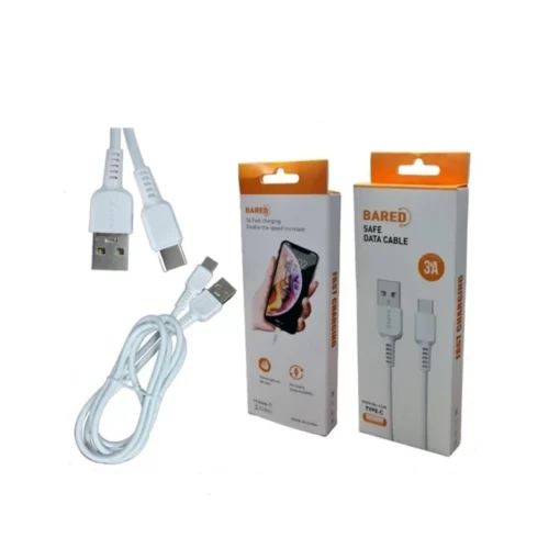 کابل شارژ BARED مدل MicroUSB ویژگی تمام مس