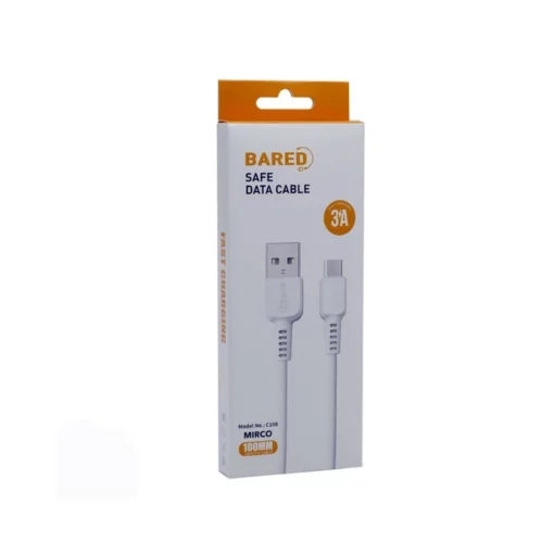 کابل شارژ BARED مدل MicroUSB ویژگی تمام مس