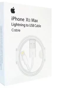 کابل Apple USB مدل iphone Xs Max ویژگی اورجینال پک اپل استوری