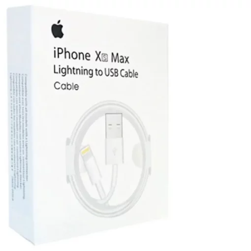 کابل Apple USB مدل iphone Xs Max ویژگی اورجینال پک اپل استوری