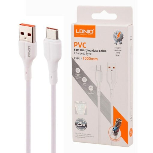 کابل Ldnio مدل LS841 ویژگی 25 وات