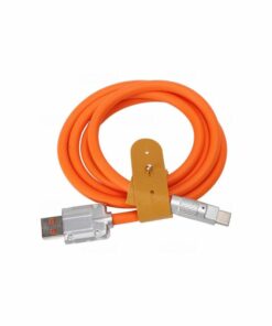 کابل روکش ضخیم مدل 6.0A رنگی Type-C